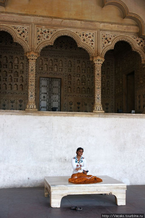 Холодный мрамор Тадж-Махала Агра, Индия