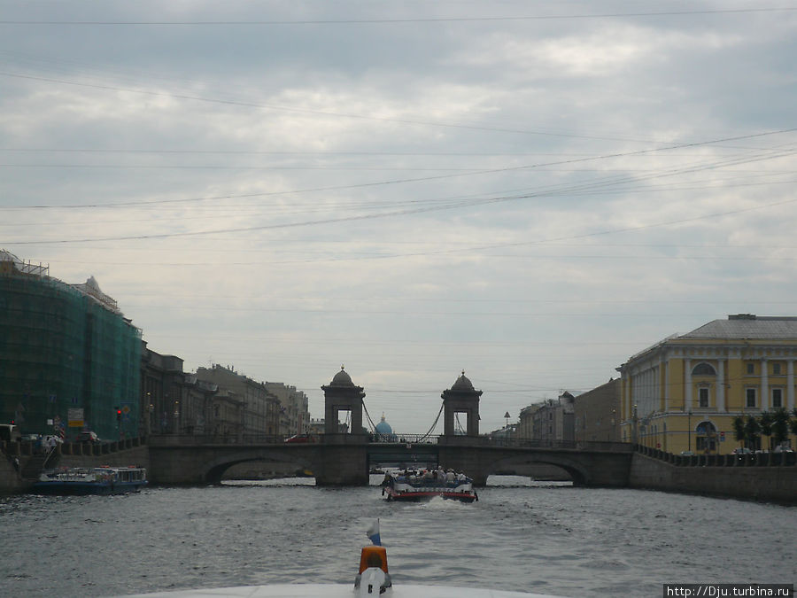 Цепной Мост Ломоносова Санкт-Петербург, Россия