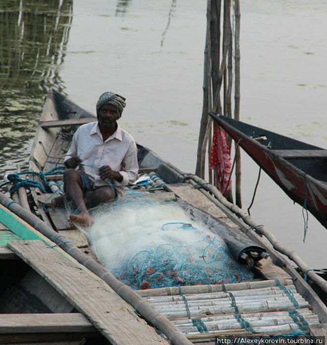Рыбак Штат Орисса, Индия