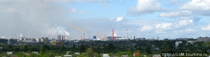 соседство (дачи и промышленные предприятия в черте города) Череповец, Россия