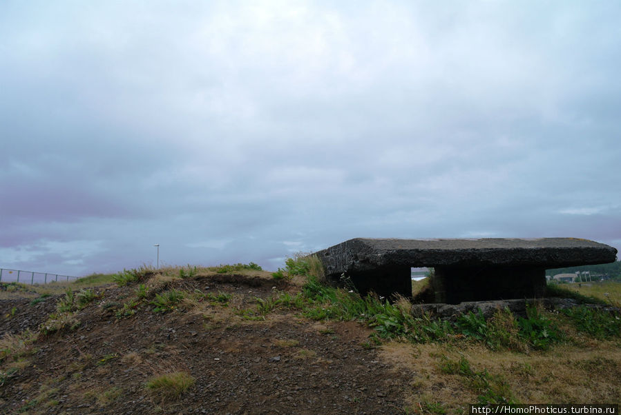 Остатки бункера Рейкьявик, Исландия