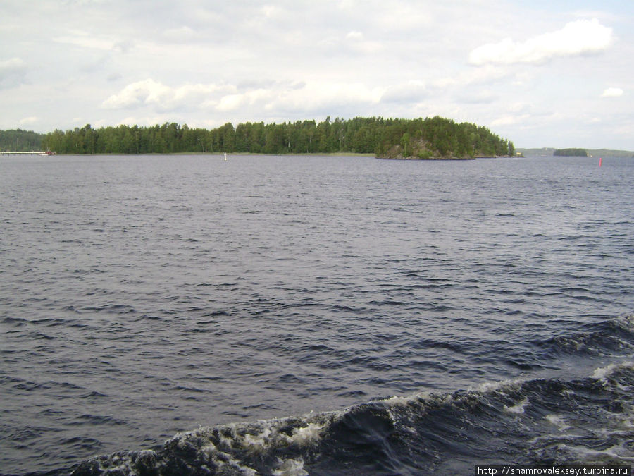 Водные просторы Савонлинна, Финляндия