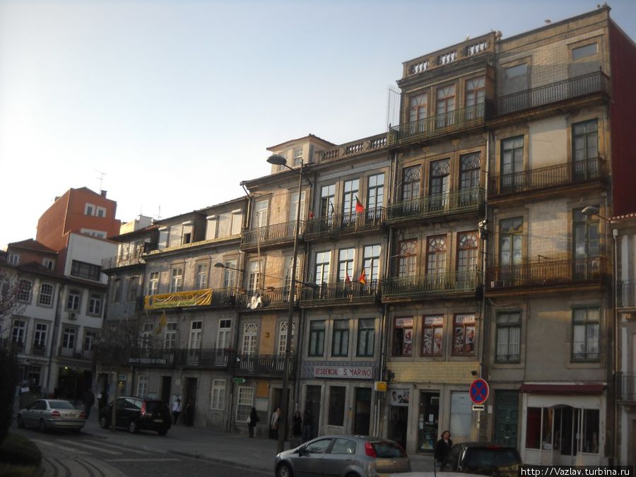 Характерный пейзаж Порту, Португалия