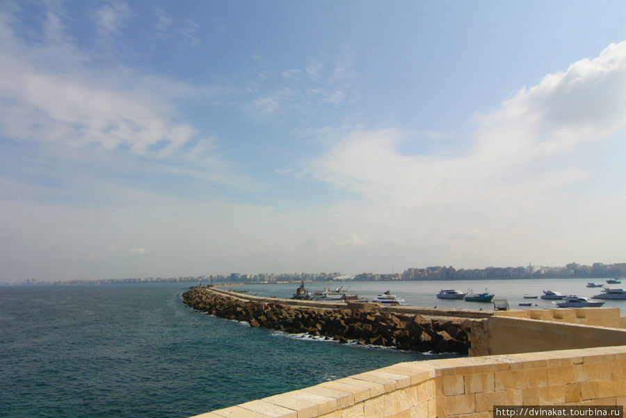 Вид из крепости Александрия, Египет