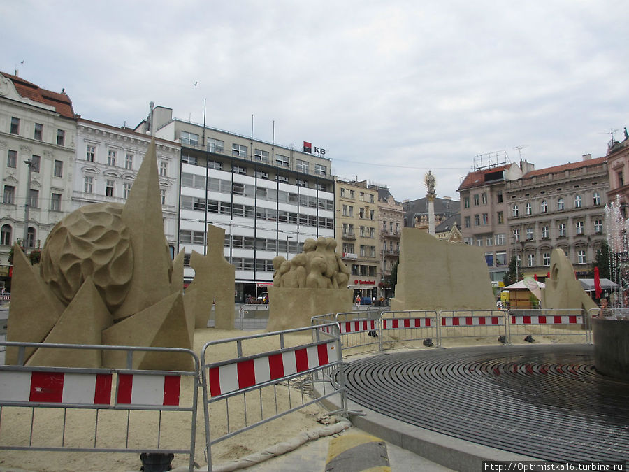 Что мы увидели на площади Свободы Брно, Чехия