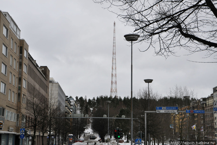 Вид на холм Radiomäki