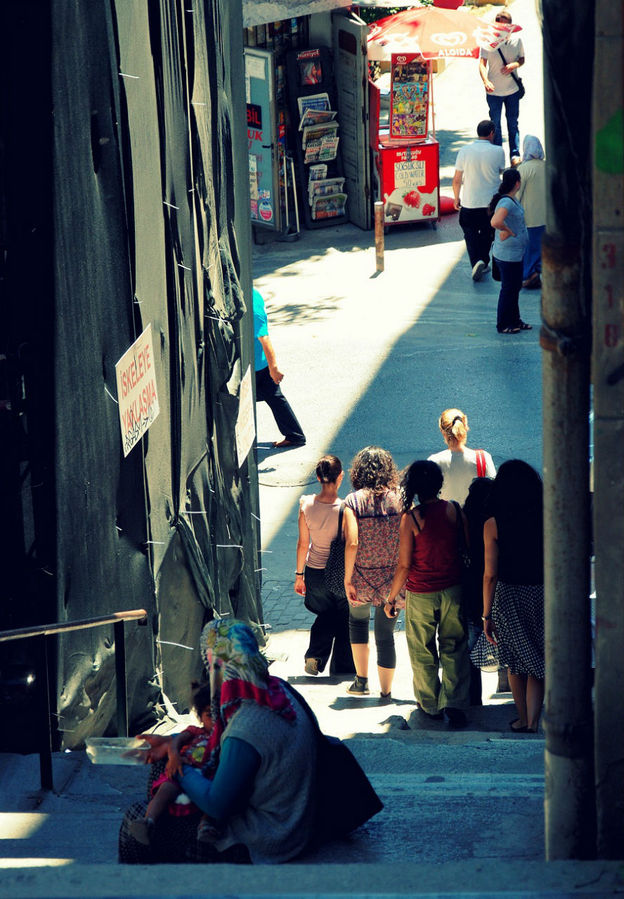 Жизнь на улицах Стамбула Стамбул, Турция