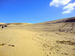 Обратный путь мы выбрали так, чтобы он проходил через песчаные дюны.