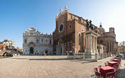 Площадь и собор SS.GIOVANNI E PAOLO,  р-н Кастелло, Венеция.