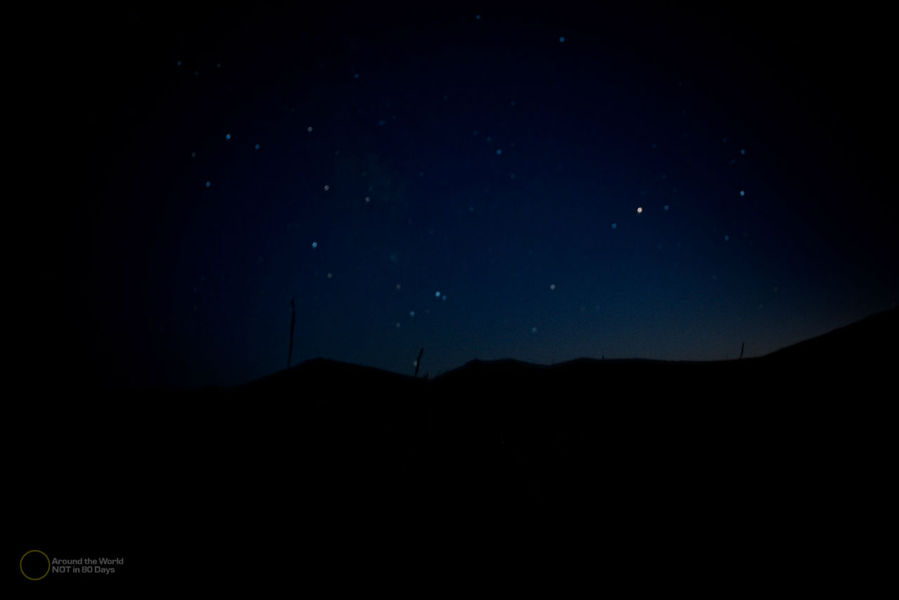 Ночь в горах. Озеро Сон-Куль, Киргизия
