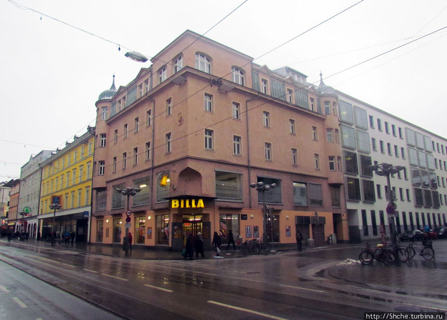 Супермаркет Billa — представитель самой популярной сети в Австрии Инсбрук, Австрия