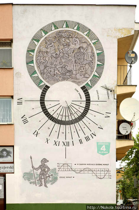 Солнечные часы Люблинское воеводство, Польша