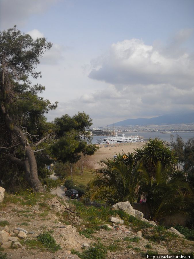 Суровый пейзаж Пирей, Греция