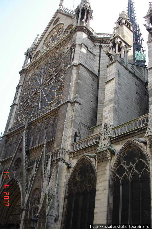 Собор Парижской Богоматери (Нотр-Дам-де-Пари) Париж, Франция