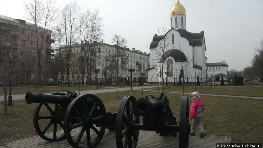 Храм и одноимённая площадь Александра Невского Балашиха, Россия