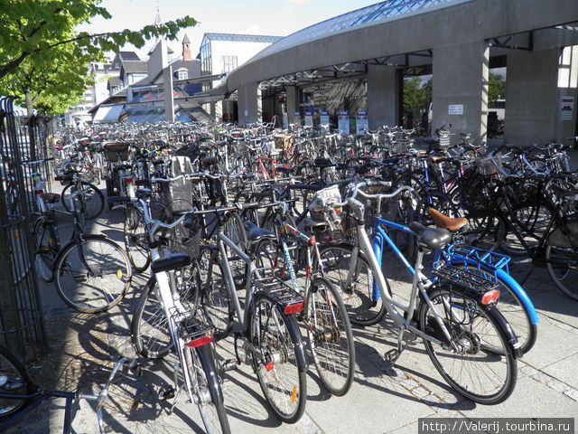 Скучающие велосипеды Копенгаген, Дания