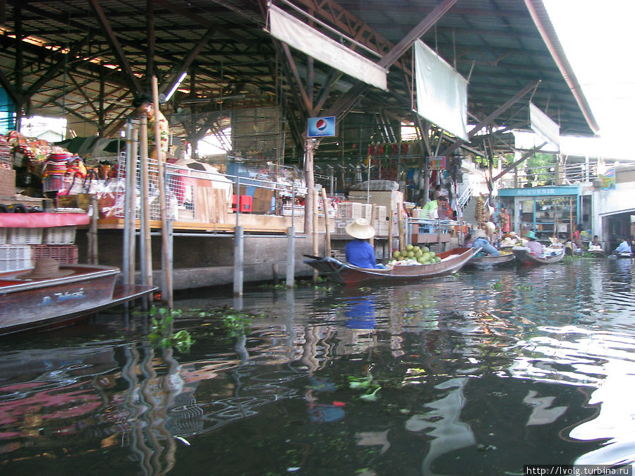 Деревня на воде Таиланд