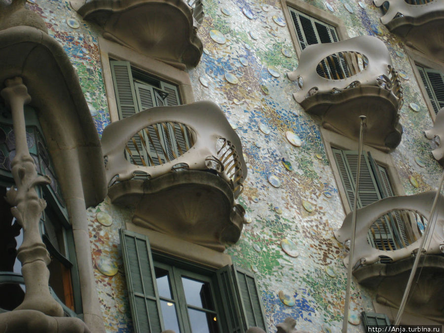 Дом Батльо (Гауди) Барселона, Испания