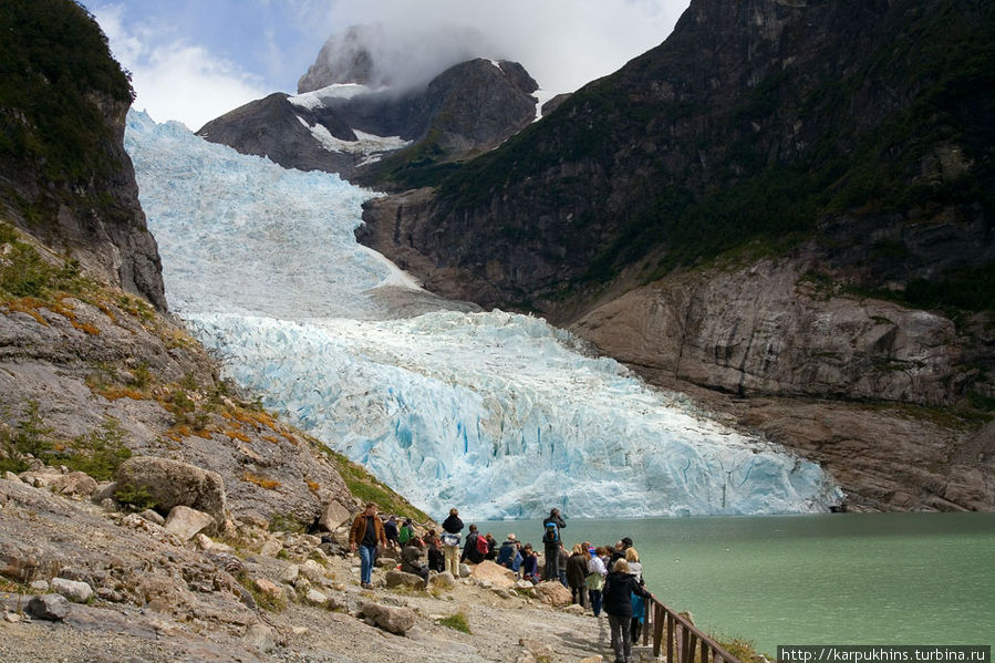 Обзорная тропа к леднику Серрано. Чили