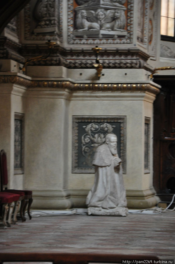 Самый большой собор Мантуи — Базилика Сант-Андреа Мантуя, Италия
