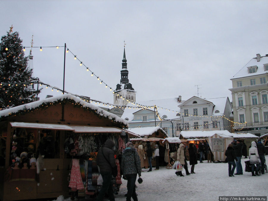 Ратушная площадь Таллин, Эстония