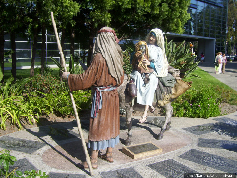 Хрустальный Собор - Crystal Cathedral Гарден-Гров, CША