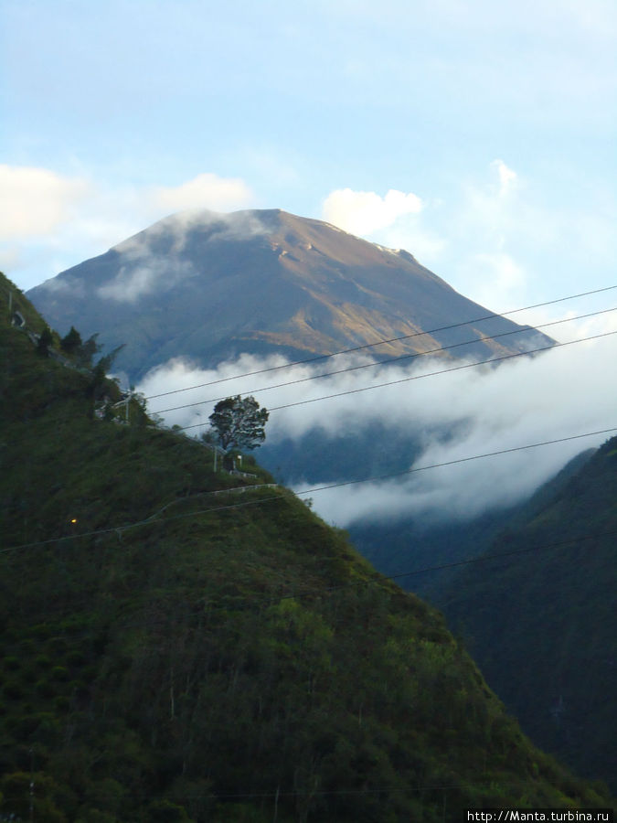 Тунгурауа, тот самый активный вулкан Баньос, Эквадор