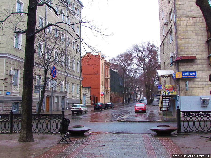 Вид на улицу Гоголя. Харьков, Украина