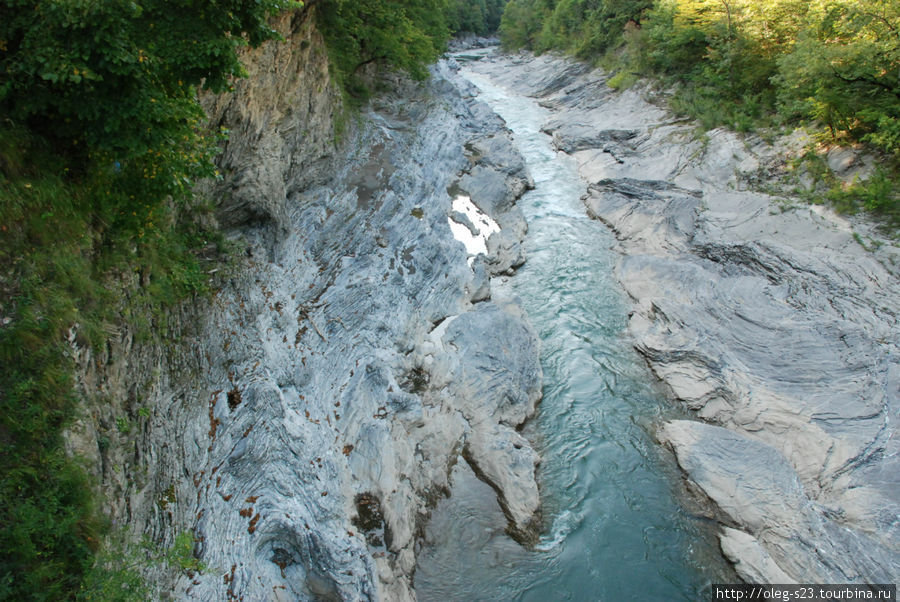 Руфабго водопады Адыгеи Каменномостский, Россия