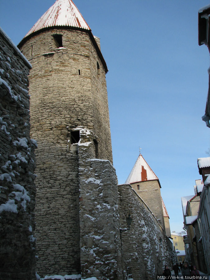 Башни крепостной стены Таллин, Эстония