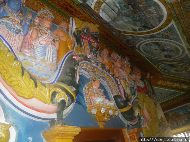 Sri Lanaka(21) Буддийский храм, традиции и  обычаи Бентота, Шри-Ланка