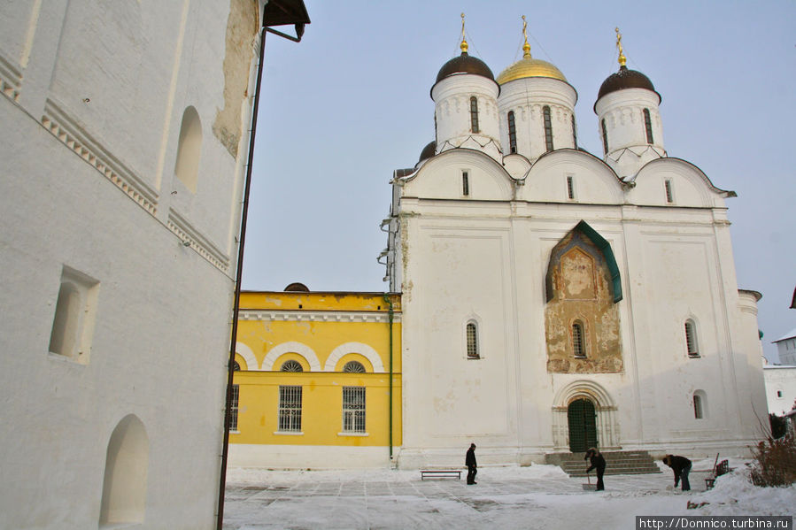 внутри монастыря Боровск, Россия