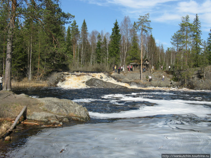 Рускеальские водопады Республика Карелия, Россия