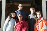 С ламой в монастыре Толинг
