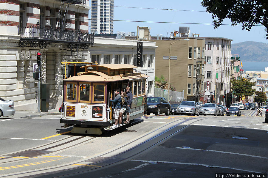 Города США. Сан-Франциско. Холмы, трамваи и морские котики Сан-Франциско, CША
