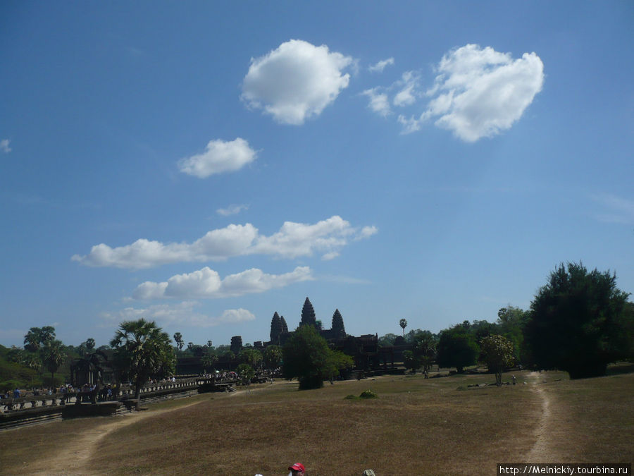 Главный храм Камбоджи - Ангкор Ват Ангкор (столица государства кхмеров), Камбоджа