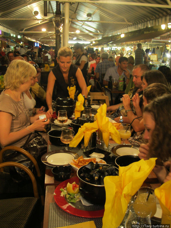 Ужинаем в Ницце Ницца, Франция