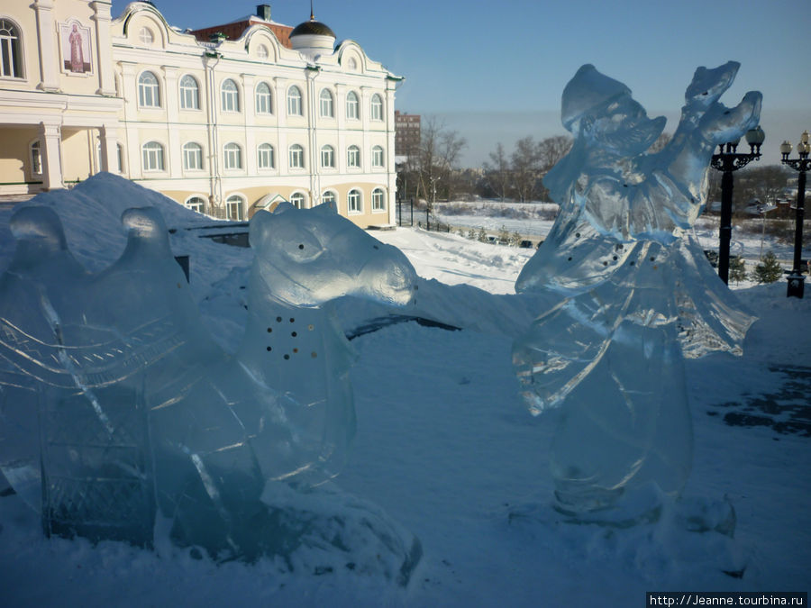 Рождество в Хабаровске. Моя рождественская прогулка. Хабаровск, Россия