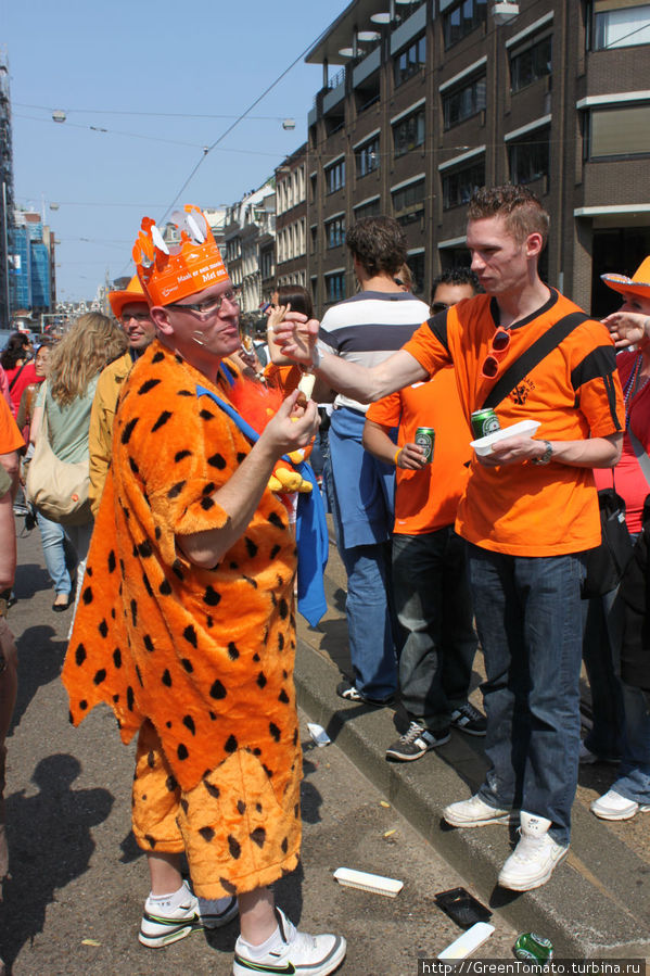 День королевы в Амстердаме! Амстердам, Нидерланды