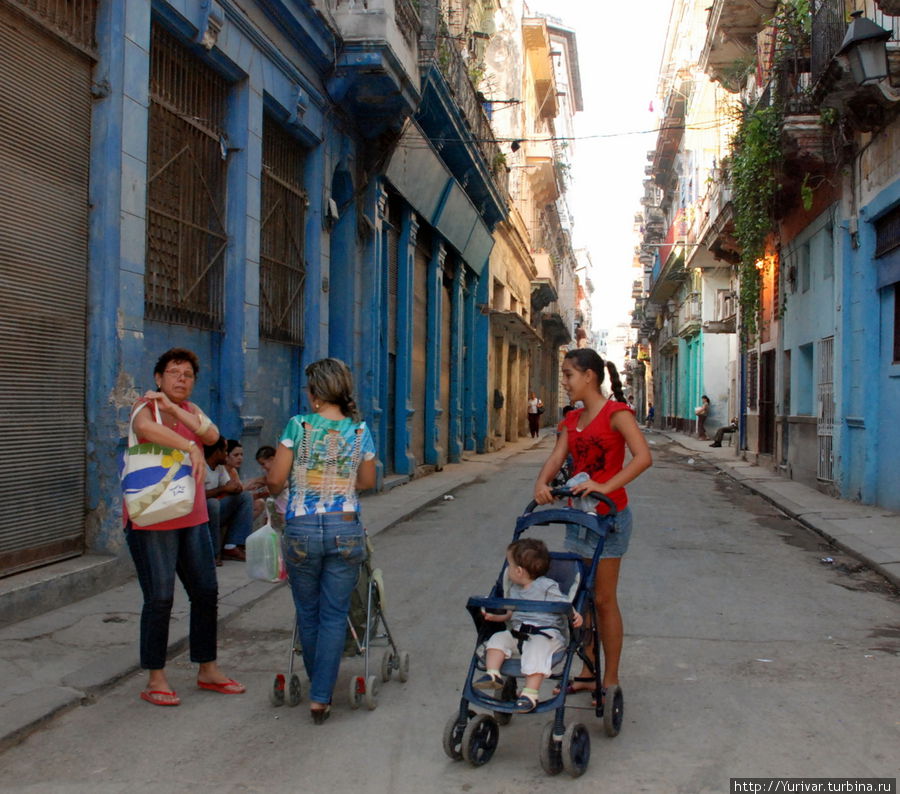 Улочка Гаваны Куба