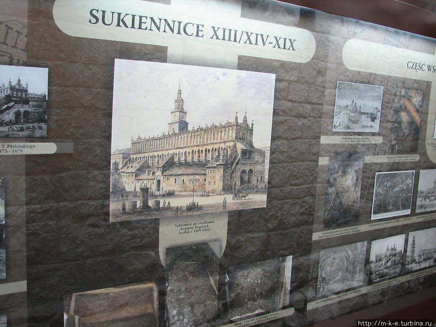 В подземельях костела сейчас располагается экспозиция археологического музея Краков, Польша