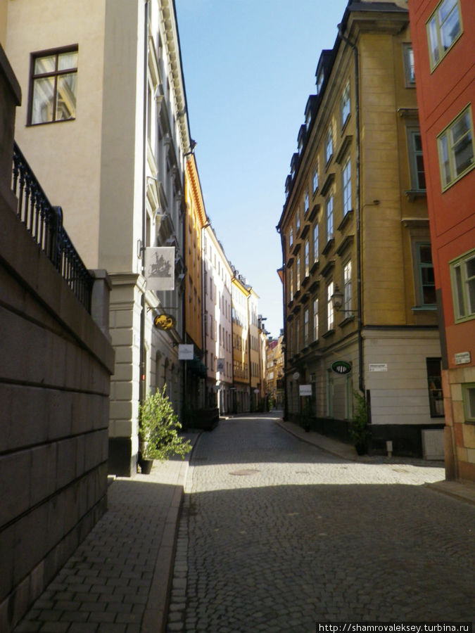 Пустынными улицами Стокгольма. Прогулка по Гамла Стану Стокгольм, Швеция