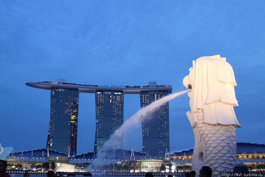 Символ Сингапура — Мерлион. Сингапур (город-государство)