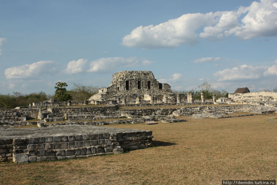 Майяпан — одна из столиц древних майя Майапан, Мексика