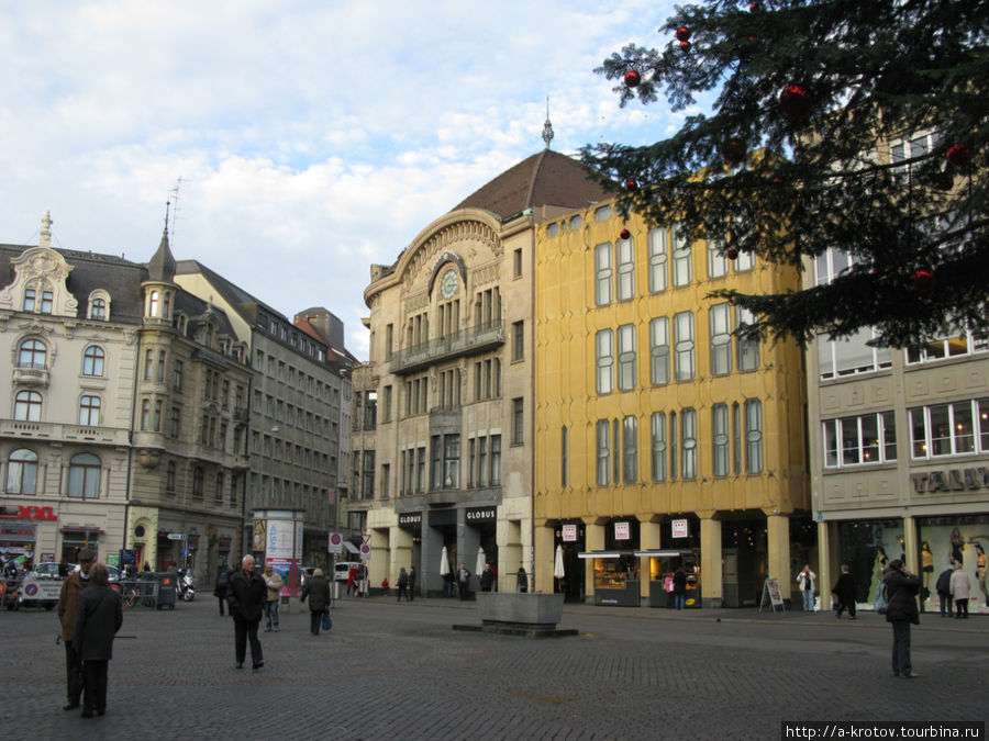 Старинный город Базель, вот он такой Базель, Швейцария