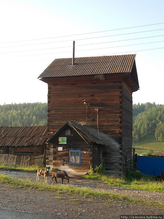 Село Выезжий Лог на реке Мана — места, связанные с Высоцким Красноярский край, Россия