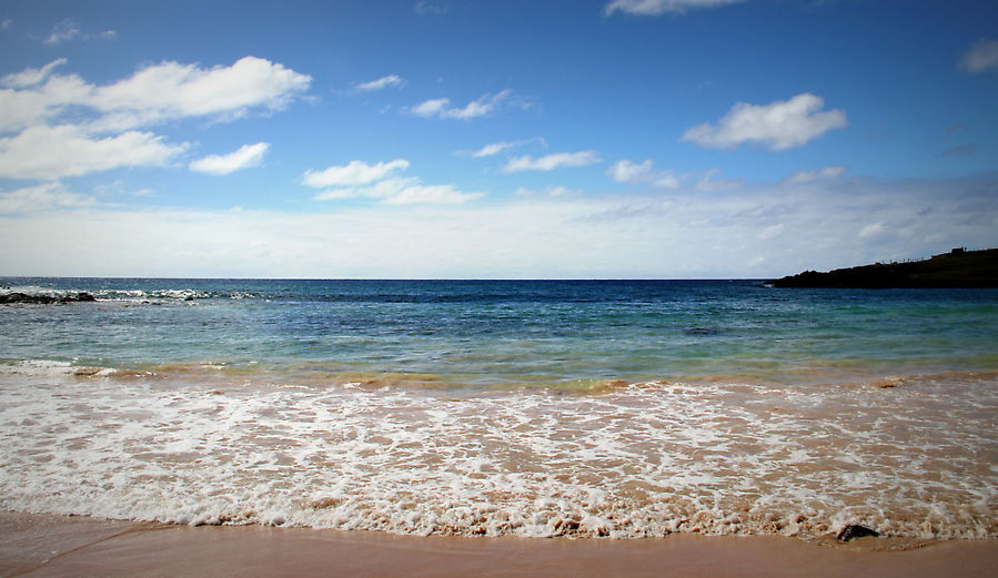 Райский пляж острова Пасхи Остров Пасхи, Чили