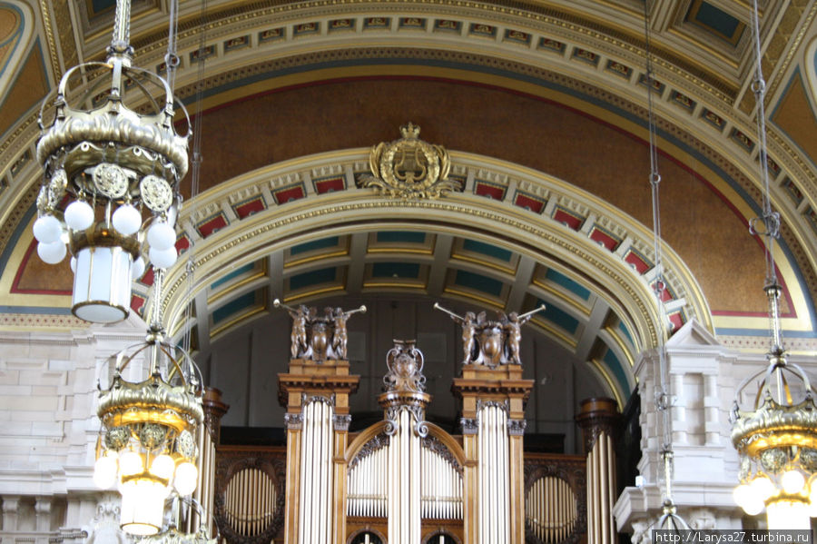 Орган в центральном зале Глазго, Великобритания