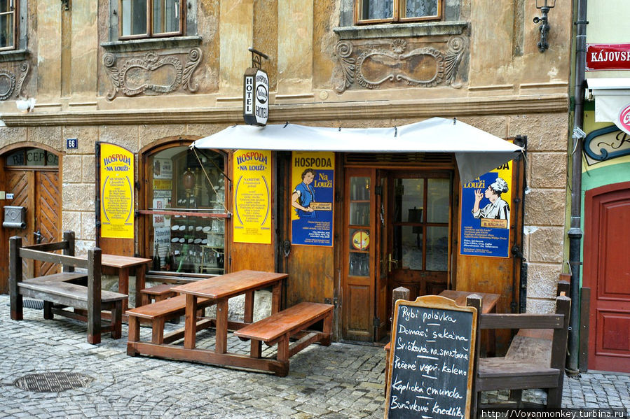 Ресторация На луже Чешский Крумлов, Чехия