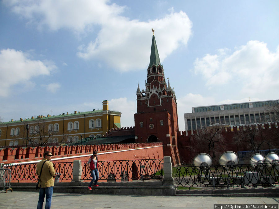 Троицкий мост и Троицкая башня